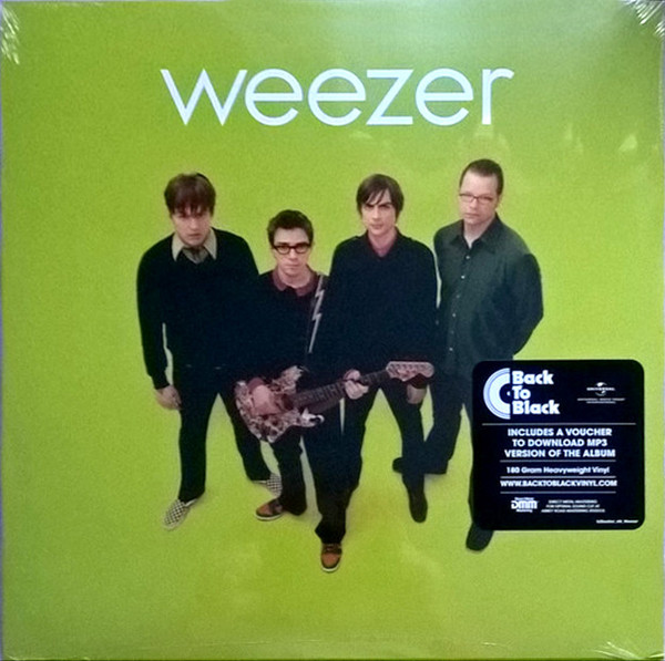 期間限定30％OFF! Weezer カラーvinyl仕様 LP 12inch Album Green 洋楽 