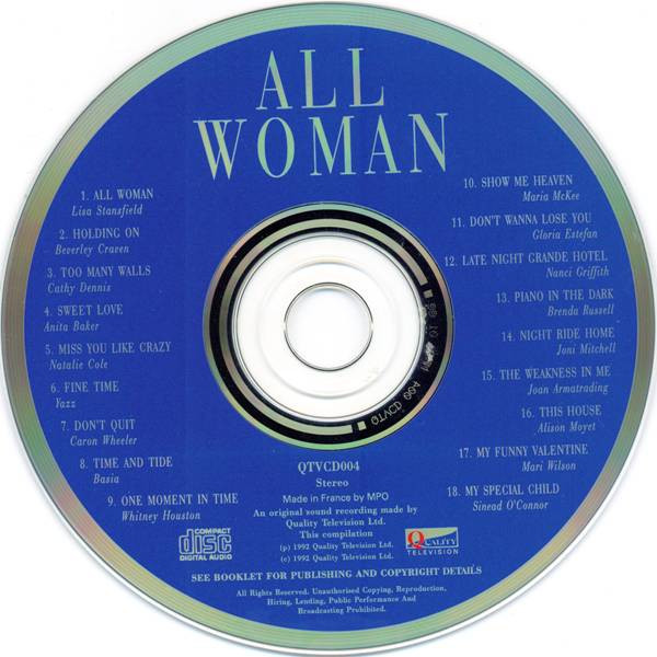 télécharger l'album Various - All Woman The Complete Woman
