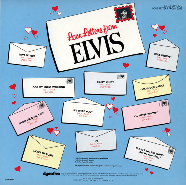 télécharger l'album Elvis - Love Letters From Elvis