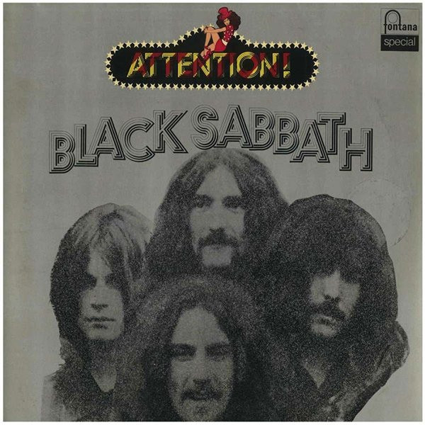 Обложка конверта виниловой пластинки Black Sabbath - Attention! Black Sabbath!