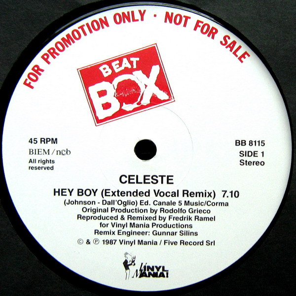 Celeste* – Hey Boy (Remix)
