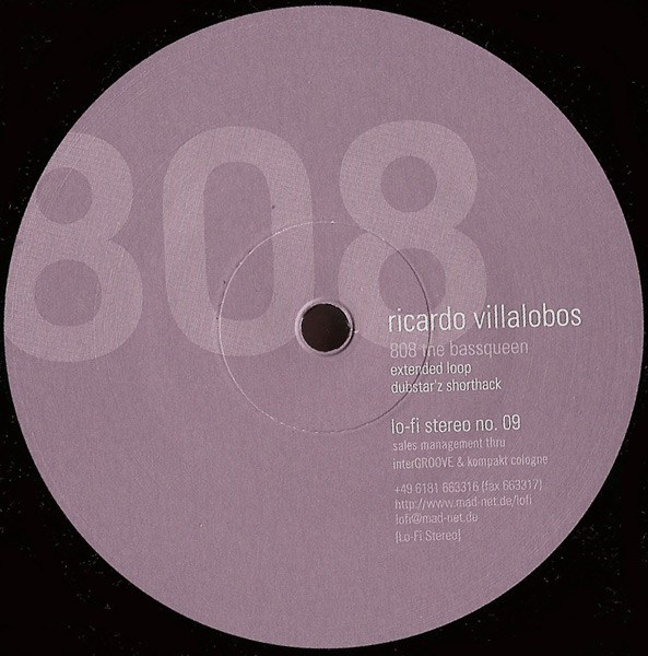 Ricardo Villalobos – 808 The Bassqueen (1999, Vinyl) - Discogs