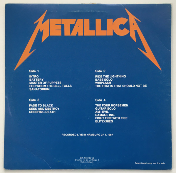 Metallica – Masters Of Evil (Red Vinyl, Green Vinyl, Vinyl) - Discogs