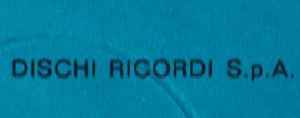 Dischi Ricordi S.p.A. on Discogs