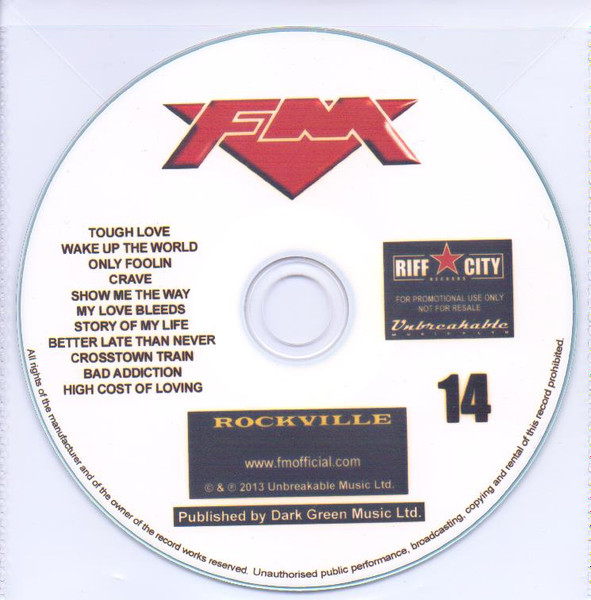 FM – Rockville (2013, CD) - Discogs