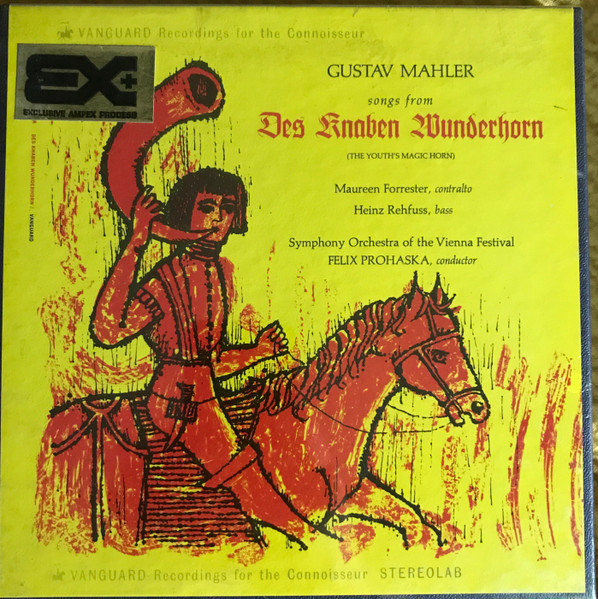 Gustav Mahler, Maureen Forrester, Heinz Rehfuss, Symphony