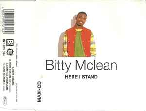 Bitty Mclean – Here I Stand (1994, CD) - Discogs