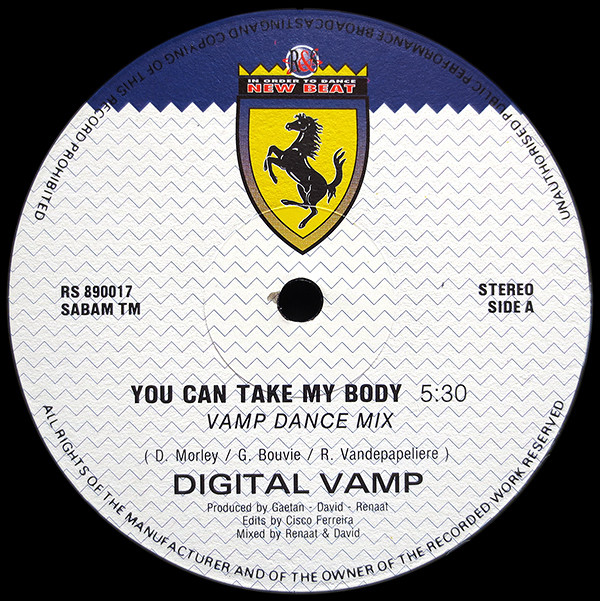 baixar álbum Digital Vamp - You Can Take My Body