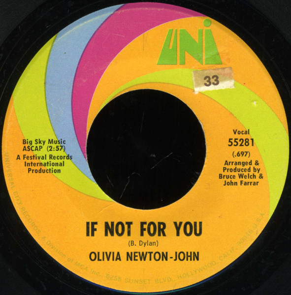 Olivia Newton-John – If Not For You / The Biggest Clown (1971