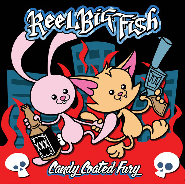 Reel Big Fish – Candy Coated Fury (2023, Red & Grey Swirl w/ Black  Splatter, Vinyl) - Discogs