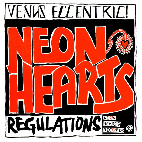 Neon Hearts – Venus Eccentric! / Regulations (2022, Orange, Vinyl