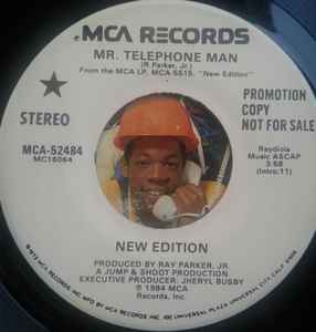 New Edition – Mr. Telephone Man (1984, Vinyl) - Discogs