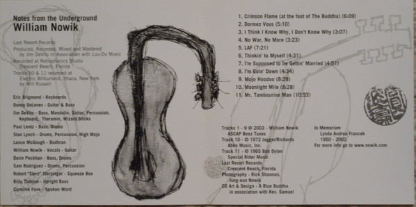 ladda ner album William Nowik - Notes From The Underground
