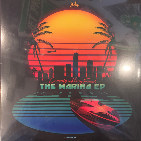 Curren$y x Harry Fraud – The Marina EP (2018, Blue, Vinyl) - Discogs