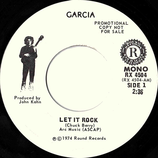 Jerry Garcia – Let It Rock (1974, Vinyl) - Discogs