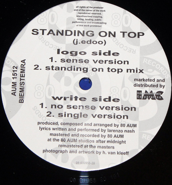 last ned album 80 Aum Featuring Larenzo Nash - Standing On Top