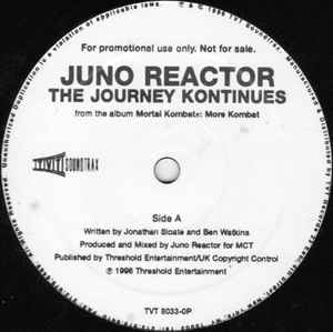 Juno Reactor - The Journey Kontinues / Oxyacetylene album cover