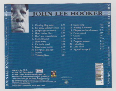 descargar álbum John Lee Hooker - Members Edition