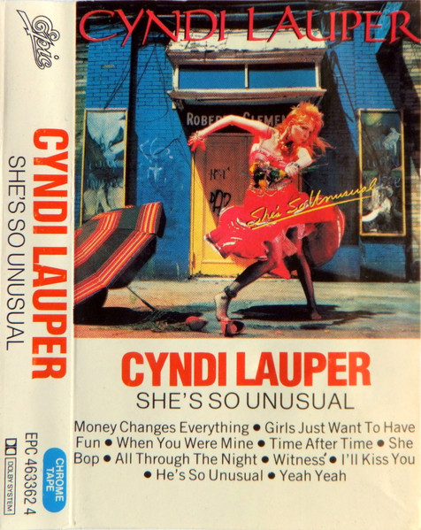 Cyndi Lauper – She's So Unusual (1983, Cassette) - Discogs