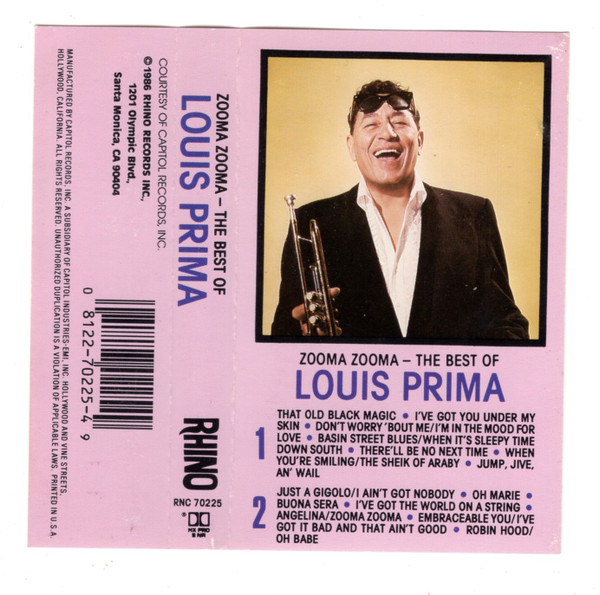 Louis Prima — His Greatest Hits (Full Vinyl Album 1960) 
