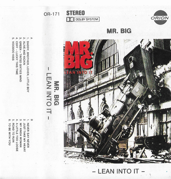 Mr. Big – Lean Into It (1991, Cassette) - Discogs