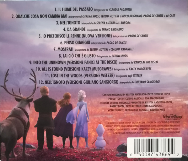 ladda ner album Kristen AndersonLopez And Robert Lopez - Frozen II Il Segreto Di Arendelle