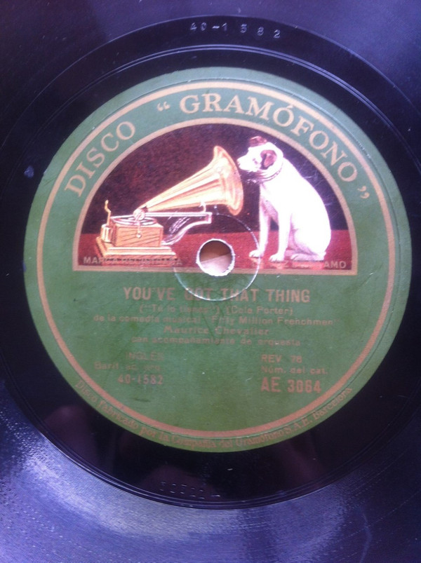 last ned album Maurice Chevalier - Youve Got That Thing Paris Stay The Same