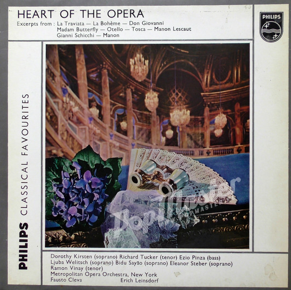 télécharger l'album Verdi, Puccini, Mozart Massenet, Metropolitan Opera Orchestra, New York Conducted By Fausto Cleva And Erich Leinsdorf - Heart Of The Opera