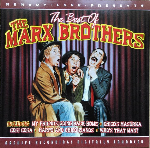 Album herunterladen The Marx Brothers - The Best Of The Marx Brothers