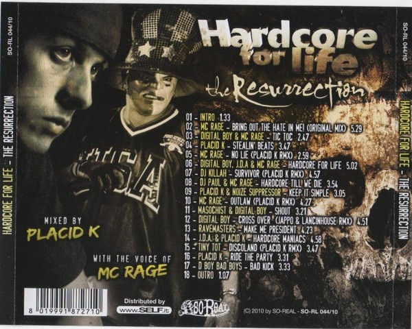 descargar álbum Various - Hardcore For Life The Resurrection