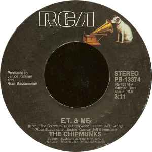 The Chipmunks - E.T. & Me / Tomorrow album cover