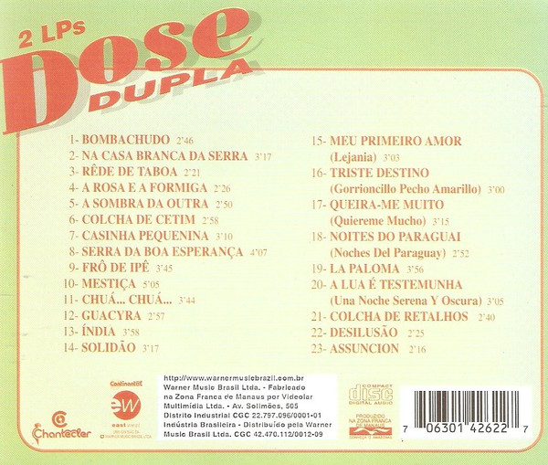 baixar álbum Cascatinha E Inhana - 2 LPS Dose Dupla