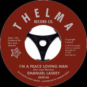 Emanuel Laskey - I'm A Peace Loving Man / Don't Lead Me On Baby