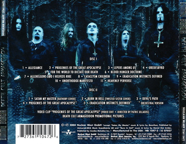 Blood Hunger Doctrine - Dimmu Borgir - Cifra Club