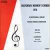 California Women's Chorus - A Bicentennial Concert Seventh Annual Convention