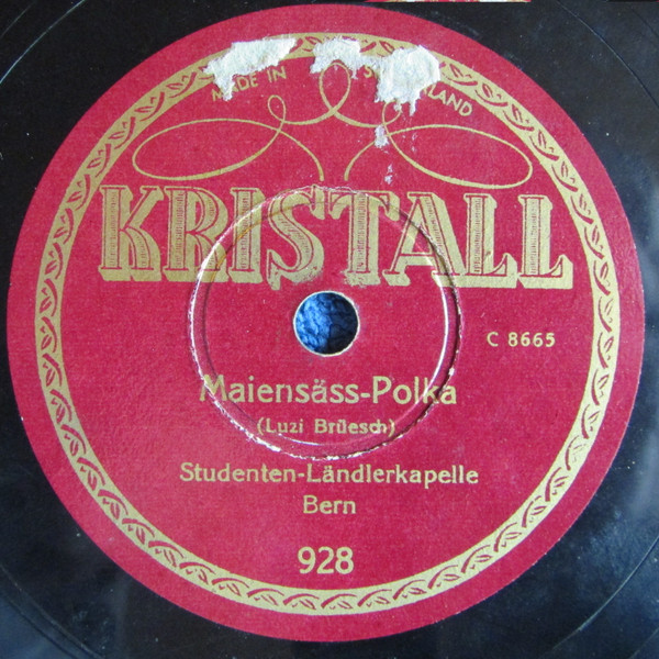 télécharger l'album StudentenLändlerkapelle Bern - Vierwaldstättersee Maiensäss Polka