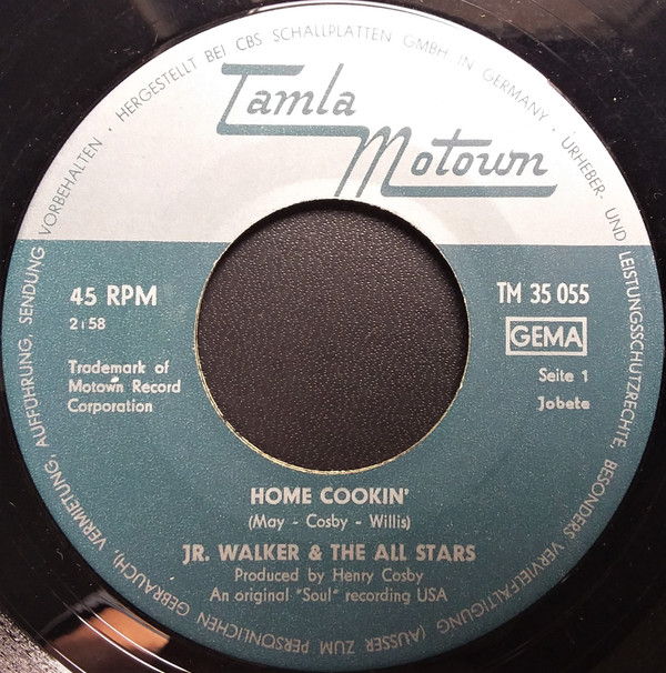 descargar álbum Jr Walker & The All Stars - Home Cookin Mutiny