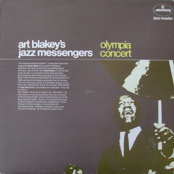 Art Blakey's Jazz Messengers – Olympia Concert (Vinyl) - Discogs