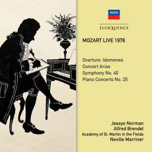 Jessye Norman - Mozart Live 1978 album cover