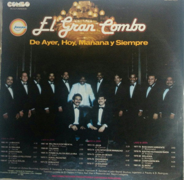 baixar álbum El Gran Combo - Historia Musica De El Gran Combo De Puerto Rico