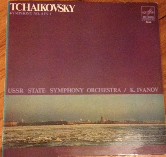 lataa albumi Tchaikovsky, K Ivanov, USSR State Symphony Orchestra - Symphony No 4 In F