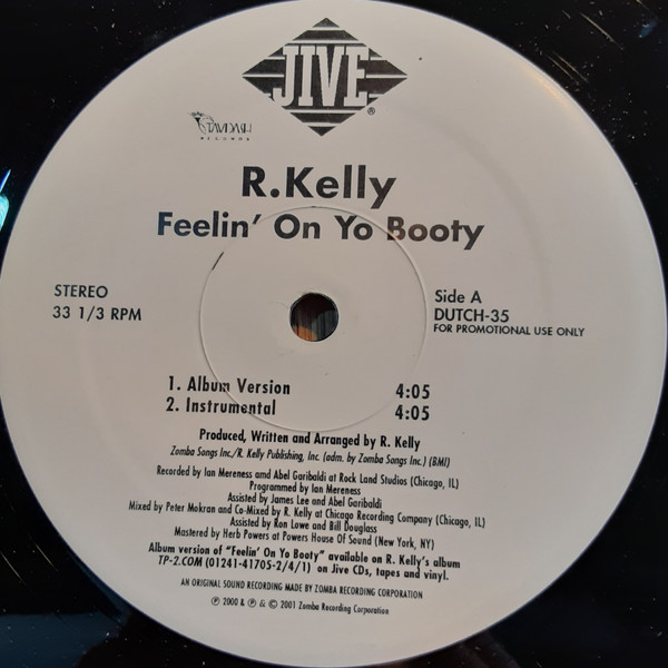 R. Kelly - Feelin' On Yo Booty | Releases | Discogs