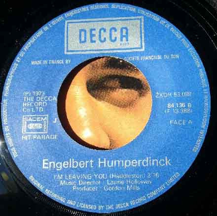 lataa albumi Engelbert Humperdinck - Im Leaving You