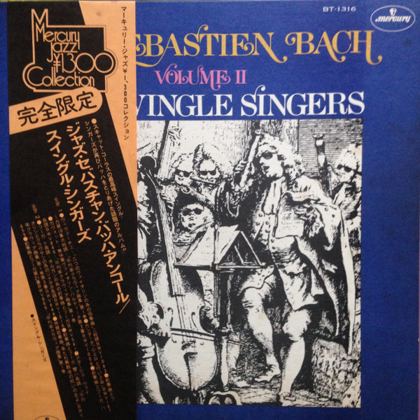 Обложка конверта виниловой пластинки Les Swingle Singers - Jazz Sebastian Bach Volume 2