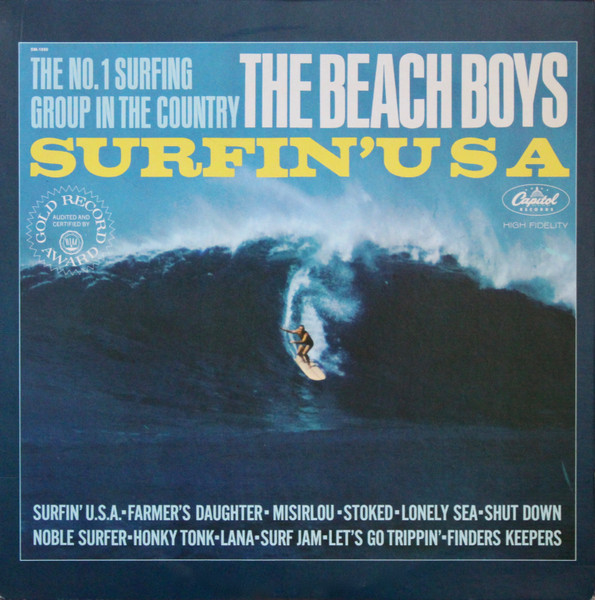 The Beach Boys – Surfin' USA (1976, Los Angeles Press, Vinyl