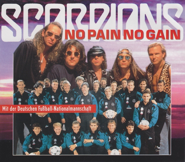 Scorpions Mit Der Deutschen Fußball-Nationalmannschaft – No Pain.