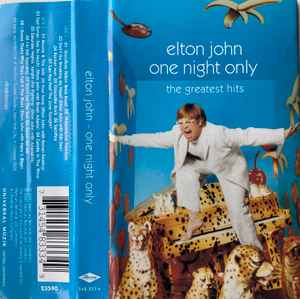 Elton John – One Night Only (2000, Cassette) - Discogs