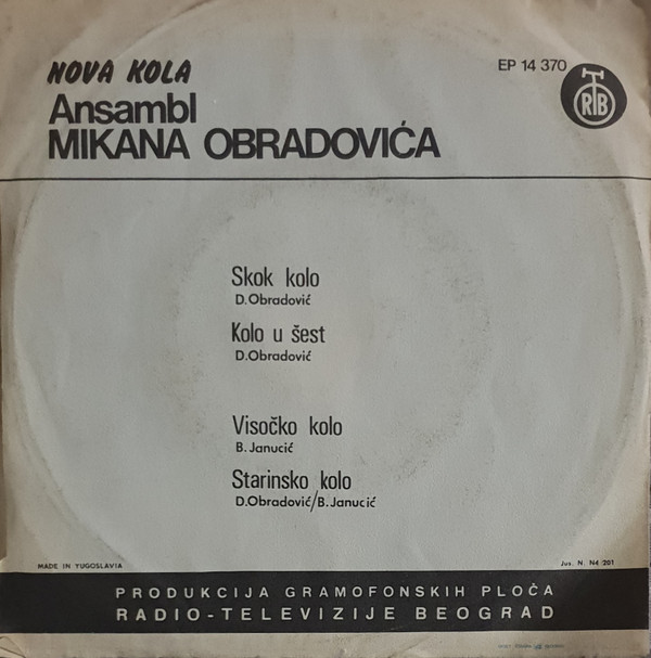 lataa albumi Ansambl Mikana Obradovića - Nova Kola Skok Kolo