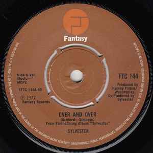 Sylvester – Over And Over / Tipsong (1977, Vinyl) - Discogs