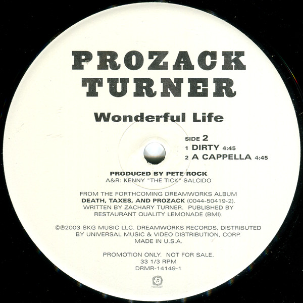 ladda ner album Prozack Turner - Wonderful Life